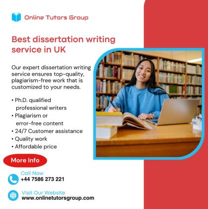 Best dissertation writing service in UK