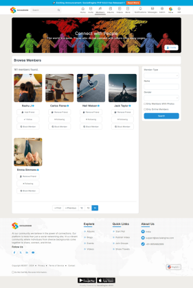 Build Your community with Social Network Software | SocialEngine