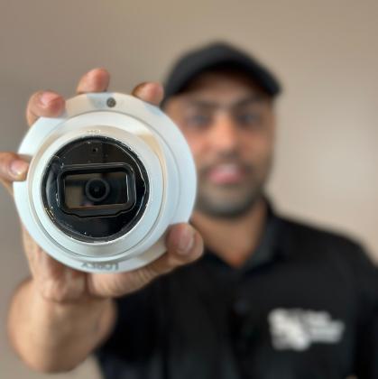 Burglar alarm system installation