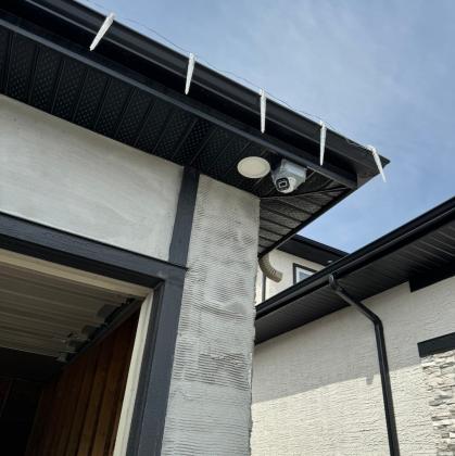 Burglar alarm system installation