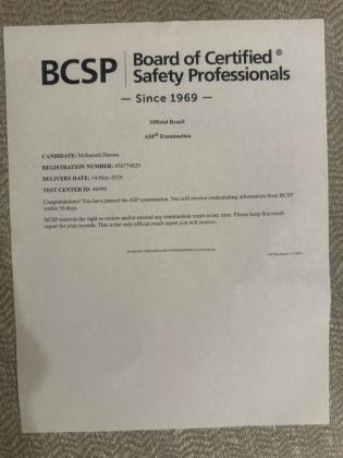Buy BCSP Certificate Without Exam