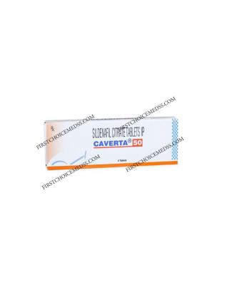 Buy Caverta 50mg Tablets Online | Sildenafil citrate 50mg