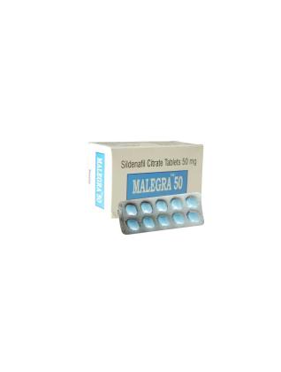 Buy Malegra 50mg Tablets Online | Sildenafil citrate 50mg