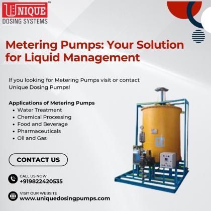 Choosing the Right Metering Pump for Your Project