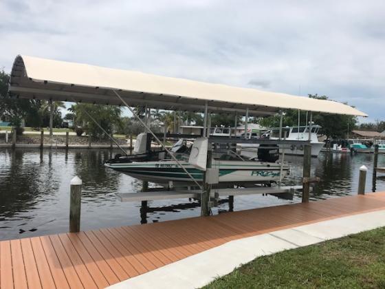 Coastline Boat Lift Covers in Cape Coral FL