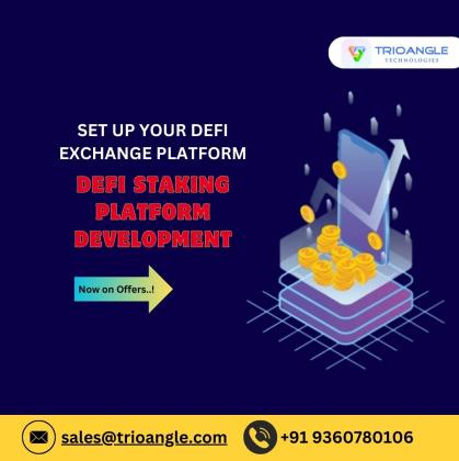 Defi staking development company