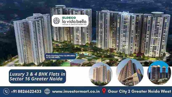 Eldeco La Vida Bella Apartments Sector 12 Greater Noida West