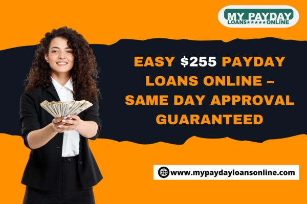 Emergency $255 Payday Loans Online Same Day – No Wait