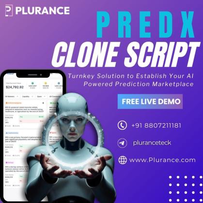 Establish your AI prediction marketplace with predx clone in just 7 days