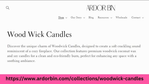 Explore Luxurious Woodwick Soy Candles Today