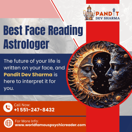 Face Reader in New Jersey | Pandit Dev Sharma