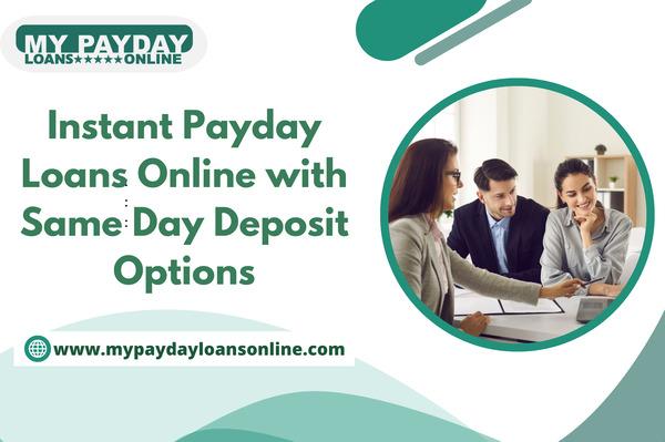 Fast Payday Loans Online Same Day Deposit Service