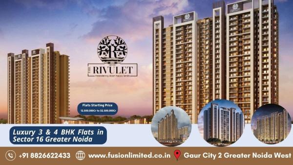 Fusion The Rivulet - Apartments Sector 12, Greater Noida West