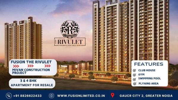 Fusion The Rivulet - Residential Apartments Greater Noida