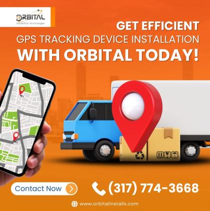 Get efficient GPS tracking device installation with Orbital today!