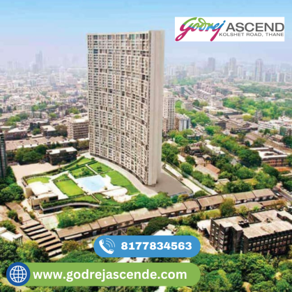 Godrej Ascend Thane Kolshet Road Spacious 1 2 & 3 BHK Flats
