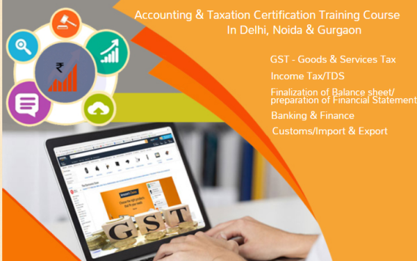 GST Practitioner Course in Delhi, SLA Institute, C.P, SAP  FICO , BAT Training Certification, 