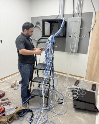installation of structured cabling