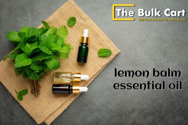 Lemon Balm Essential Oil Wholesale – The Bulk Cart