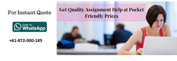 Looking for assistance in your assignment problem?