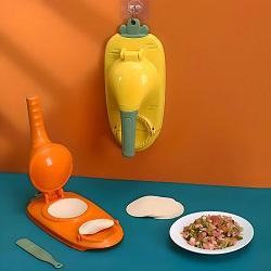 Make dumplings like a pro with the 2-in-1 Dumpling Maker!