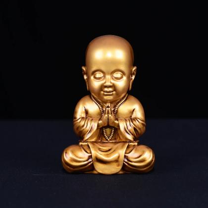 Meditating Monk Figurine – Bring Balance and Focus to Your Home