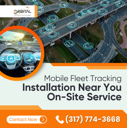 Mobile Fleet Tracking Installation Near You –On-Site Service