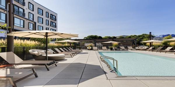 Modern Living at Dot Block Apartments on Dorchester Avenue