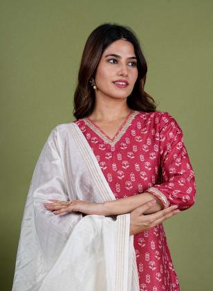 Mul cotton suit sets, Surat cotton fabric suits, Premium Range of Designer wear Jaipur