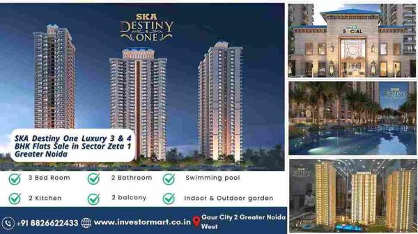 New Residential Projects in Greater Noida | SKA Destiny One