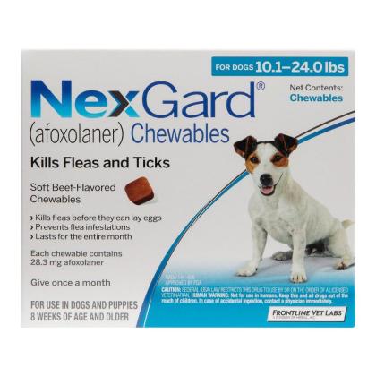 Nexgard Chewables for Medium Dogs - 30% Off & Free Shipping