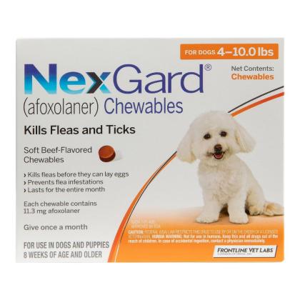 Nexgard Chewables for Small Dogs - 30% Off & Free Shipping