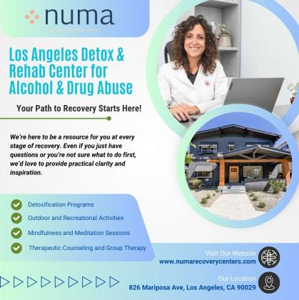 NUMA - Los Angeles Detox and Rehab