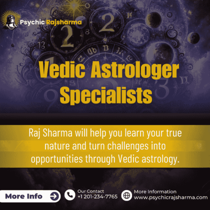 Psychic Raj Sharma | Vedic Astrologer Specialists in New Jersey