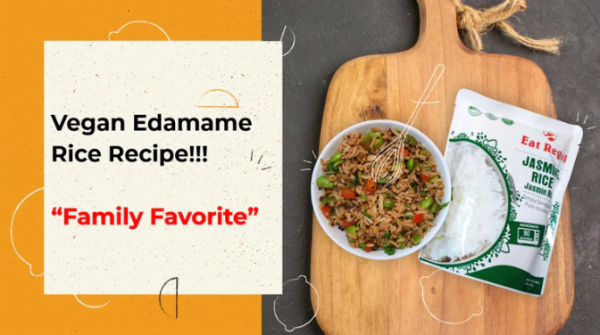 Quick & Healthy: Vegan Edamame Rice Recipe for Busy Days