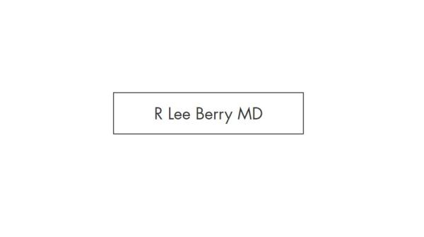 R Lee Berry MD