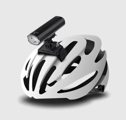 Rechargeable 2-in-1 Cycling Helmet Light for Safety and Comfort