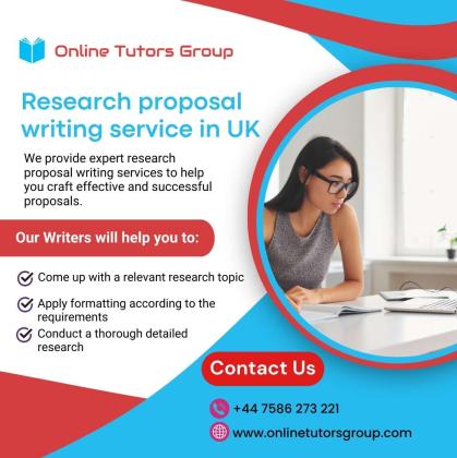 Research proposal writing service in UK