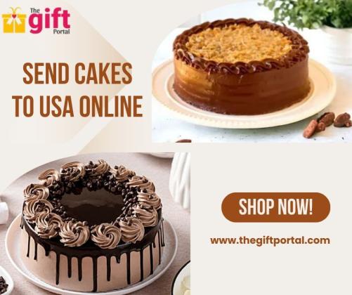 Send Cakes to USA Online for any Special Day from TheGiftPortal
