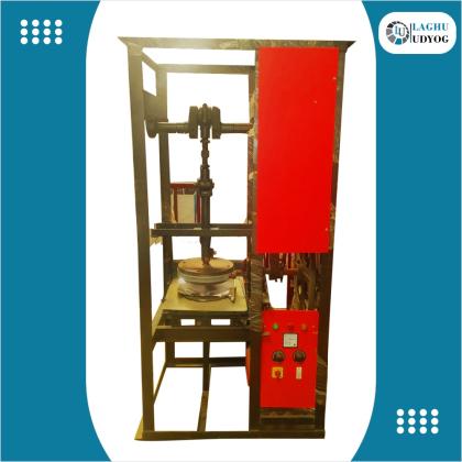 Single Die Paper Plate Machine - Laghu Udyog Bharat