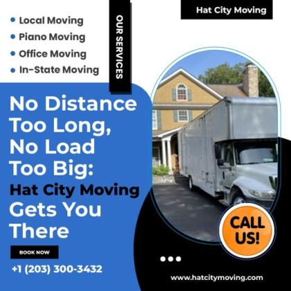 Stress-Free Office Relocation with Hat City Moving in Ridgefield, CT