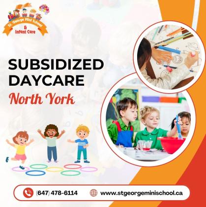 Subsidized Daycare North York | St. George Mini School