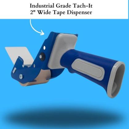 Tach It Industrial-Grade Tape Gun for Heavy-Duty Packing and Shipping