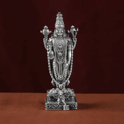 Explore The Art of Devotion: Silver Deity Sculptures