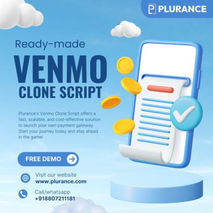 Venmo clone script - To create your payment gateway platoform instantly