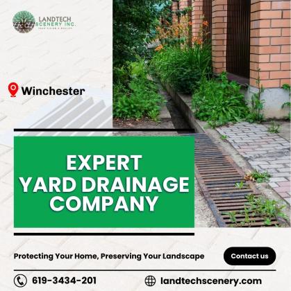 Yard Drainage Company in Winchester