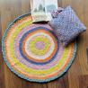 Handcrafted Elegance: Crochet Round Rugs in India by Project1000