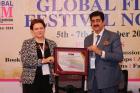 Lithuanian Ambassador Diana Mickeviciene Awarded Patronship of Indo-Lithuania Cultural Forum at 17th
