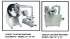 Tablet Coating Machine – Conventional (Capacity - Model: 12'' To 72'' and R&D Model 12'' & 18'')