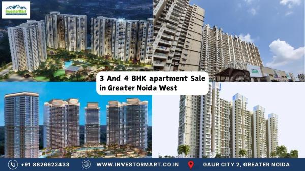 3/4 BHK Luxury Apartment Resale in Greater Noida West